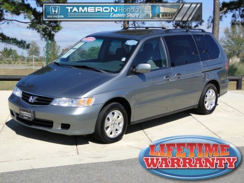 Granite Green Metallic Honda Odyssey EX.  Click to enlarge.