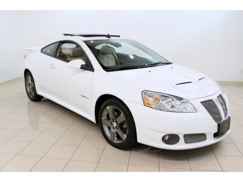 Summit White Pontiac G6 GXP Coupe.  Click to enlarge.