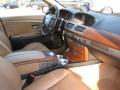  2004 BMW 7 Series Black/Natural Brown Interior #5