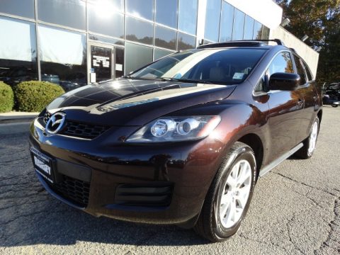 Black Cherry Mica Mazda CX-7 Touring.  Click to enlarge.