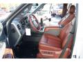  2012 Ford F350 Super Duty Chaparral Leather Interior #10