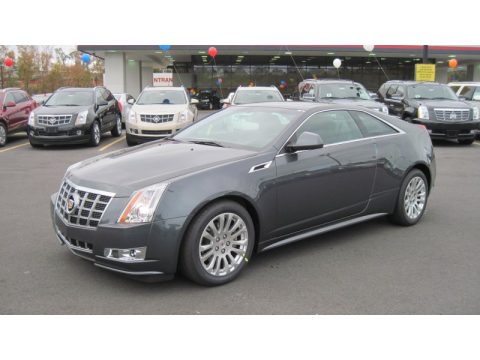 Thunder Gray ChromaFlair Cadillac CTS Coupe.  Click to enlarge.