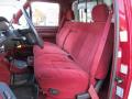  1995 Ford F150 Red Interior #7