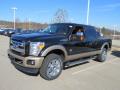 Front 3/4 View of 2012 Ford F250 Super Duty King Ranch Crew Cab 4x4 #8