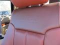 Embossed King Ranch logo on seat #15