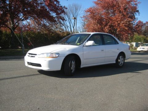 Taffeta White Honda Accord EX Sedan.  Click to enlarge.