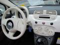 Dashboard of 2012 Fiat 500 c cabrio Pop #11