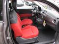 2012 Fiat 500 Tessuto Rosso/Nero (Red/Black) Interior #8 2012 Fiat 500 Tessuto Rosso/Nero (Red/Black) Interior #8