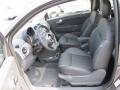  2012 Fiat 500 Pelle Nera/Nera (Black/Black) Interior #6