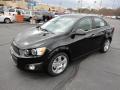 Front 3/4 View of 2012 Chevrolet Sonic LTZ Sedan #3