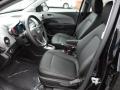  2012 Chevrolet Sonic Jet Black/Dark Titanium Interior #10
