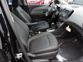  2012 Chevrolet Sonic Jet Black/Dark Titanium Interior #17