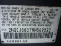 Info Tag of 1998 Honda Civic DX Sedan #16 Info Tag of 1998 Honda Civic DX Sedan #16