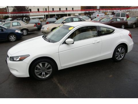 2008 White honda accord coupe for sale