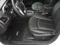  2012 Chrysler 200 Black Interior #7