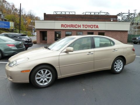 Mystic Gold Metallic Lexus ES 330.  Click to enlarge.