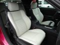  2010 Dodge Challenger Pearl White Leather Interior #13
