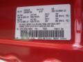 Dodge Color Code PR4 Flame Red #23