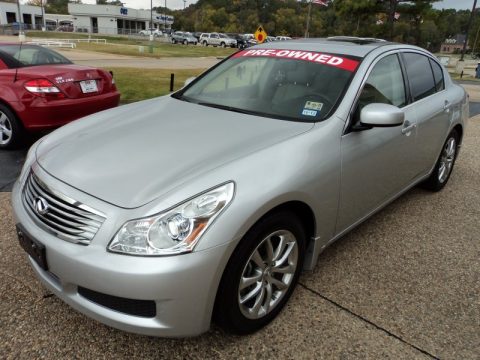 Liquid Platinum Silver Infiniti G 35 Sedan.  Click to enlarge.
