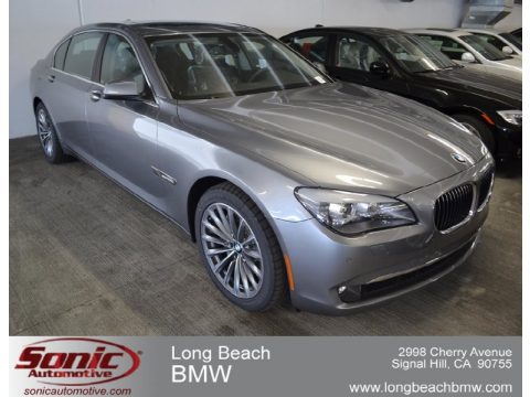 Space Grey Metallic BMW 7 Series 740Li Sedan.  Click to enlarge.