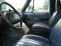  1995 Chevrolet Chevy Van Blue Interior #6