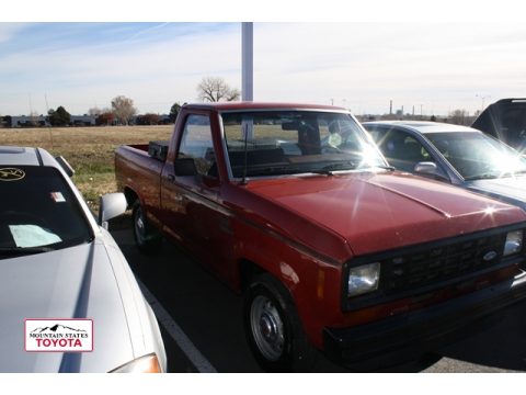 Scarlet Red Ford Ranger Regular Cab.  Click to enlarge.