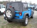  2012 Jeep Wrangler Cosmos Blue #2