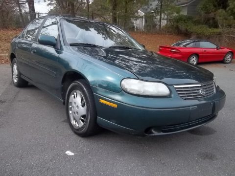 Dark Jade Green Metallic Chevrolet Malibu Sedan.  Click to enlarge.