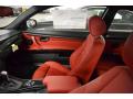  2012 BMW 3 Series Coral Red/Black Interior #7