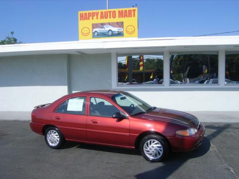 Toreador Red Metallic 1998 Ford Escort SE Sedan with Gray interior Toreador Toreador Red Metallic 1998 Ford Escort SE Sedan with Gray interior Toreador