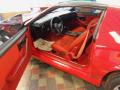  1987 Chevrolet Camaro Red Interior #11