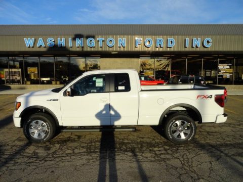 Oxford White Ford F150 FX4 SuperCab 4x4.  Click to enlarge.