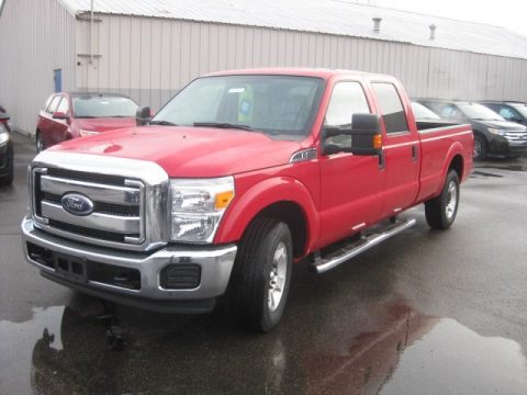Vermillion Red Ford F250 Super Duty XLT Crew Cab. Click to enlarge. Vermillion Red Ford F250 Super Duty XLT Crew Cab. Click to enlarge.
