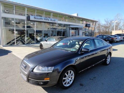 Oyster Gray Metallic Audi A6 3.2 quattro Sedan.  Click to enlarge.