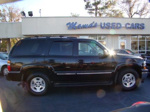 Black Chevrolet Tahoe LT 4x4.  Click to enlarge.