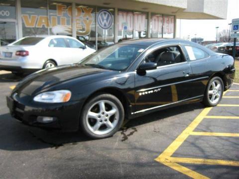 Black Dodge Stratus R/T Coupe.  Click to enlarge.