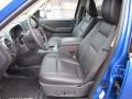  2010 Ford Explorer Sport Trac Adrenalin Charcoal Black Interior #14