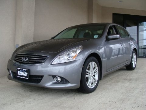 Graphite Shadow Infiniti G 37 x AWD Sedan.  Click to enlarge.