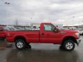  2012 Ford F250 Super Duty Vermillion Red #2