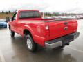  2012 Ford F250 Super Duty Vermillion Red #9