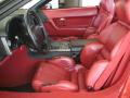  1990 Chevrolet Corvette Red Interior #6