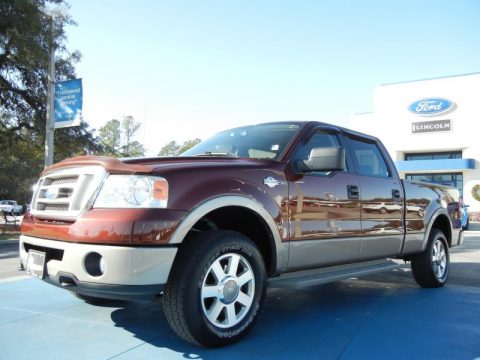 Dark Copper Metallic Ford F150 King Ranch SuperCrew 4x4.  Click to enlarge.
