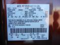 Ford Color Code T5 Dark Copper Metallic #29