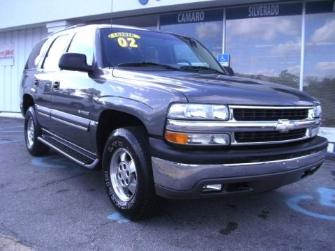 Medium Charcoal Gray Metallic Chevrolet Tahoe LS.  Click to enlarge.