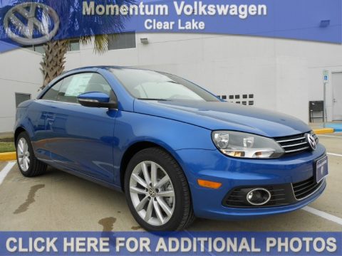 Rising Blue Metallic Volkswagen Eos Komfort. Click to enlarge. Rising Blue Metallic Volkswagen Eos Komfort. Click to enlarge.