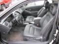  2002 Honda Accord Black Interior #6