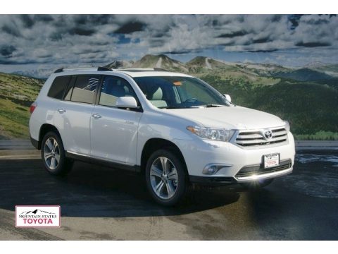 Blizzard White Pearl Toyota Highlander Limited 4WD. Click to enlarge. Blizzard White Pearl Toyota Highlander Limited 4WD. Click to enlarge.