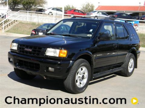 Ebony Black Isuzu Rodeo LSE 4WD.  Click to enlarge.