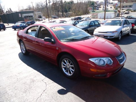 Dark Garnet Red Metallic Chrysler 300 M Sedan.  Click to enlarge.