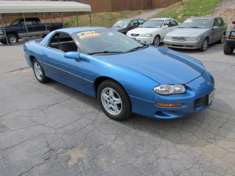 Bright Blue Metallic Chevrolet Camaro Coupe. Click to enlarge. Bright Blue Metallic Chevrolet Camaro Coupe. Click to enlarge.